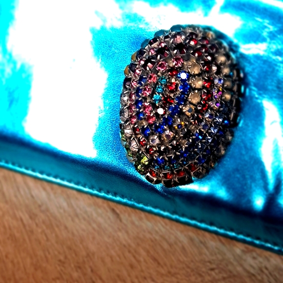 SHY clutch metallic blue - Picture 1 of 7